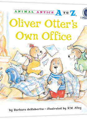 幼儿园里的26个开心果：自己的工作室 Animal Antics A to Z : Oliver Otter's Own Office 认字母、学单词、练表达