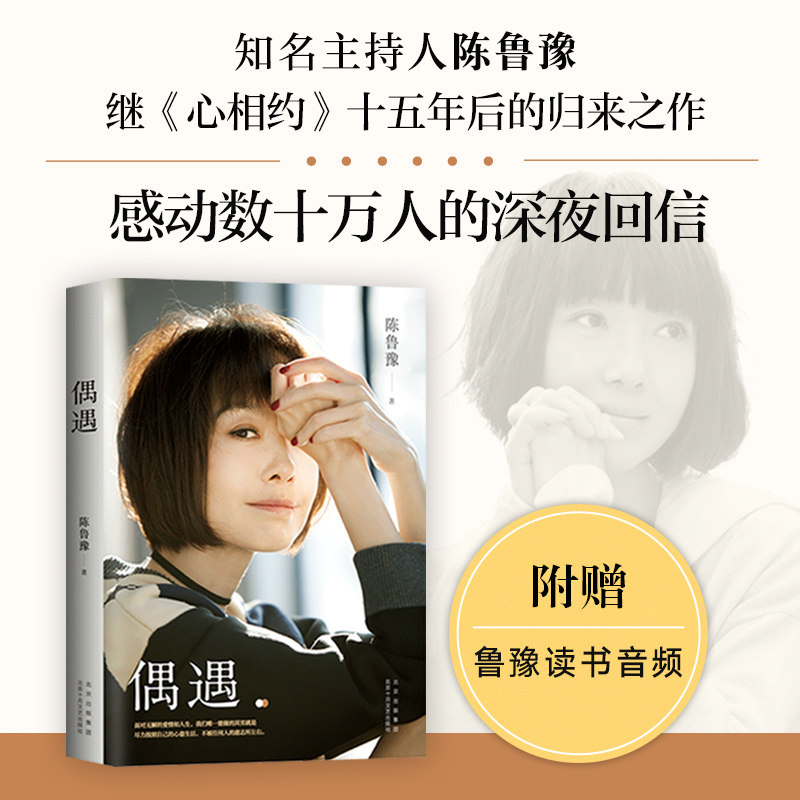 偶遇 陈鲁豫继《心相约》十五年后的归来之作 感动数十万人的深夜回信
