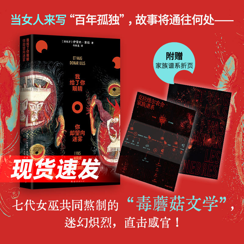 【官方现货】我给了你眼睛,你却望向迷雾 伊雷内索拉 女性暗黑版《百年孤独》魔幻传统的大胆变奏 七代女性的家族史诗西班牙文学