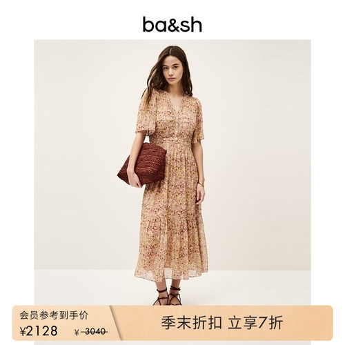 ba&sh法式连衣裙1E25LARI