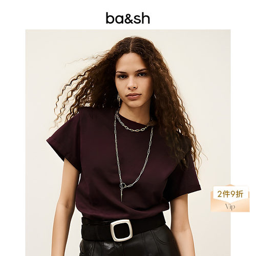 bash2025新款短袖上衣T恤1H25PIO