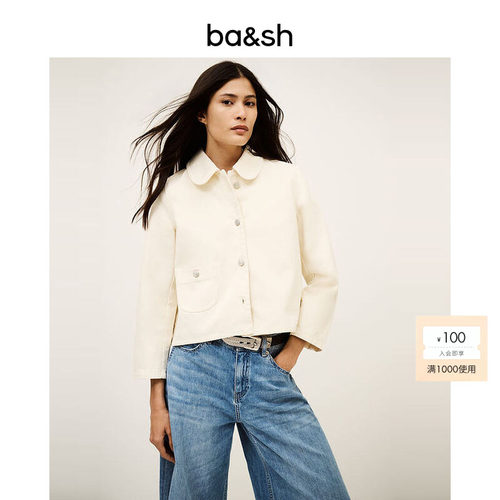 bash2025新款短款翻领外套1H25ETIN