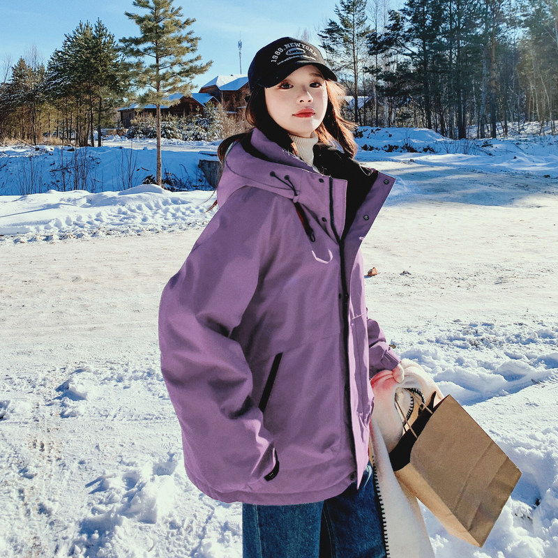 【大货】情侣款户外工装90羽绒服C021-3206-P325控488，女装羽绒服，2C021