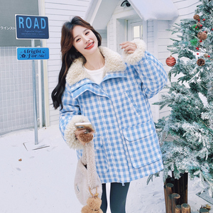 大货出 浅蓝格派克服C021-3200-P235控358图片