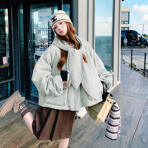 【大货】25冬季 兔耳朵帽两色90羽绒服C021-3170-P385控578图片