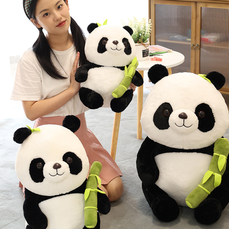 英国NEXT MEDE可爱熊猫公仔小熊毛绒玩具萌熊猫竹笋玩偶儿童礼物