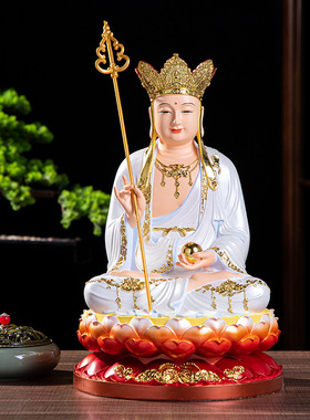 地藏王菩萨本愿菩萨树脂佛像地丈王像地藏王摆件12寸16寸19寸26寸