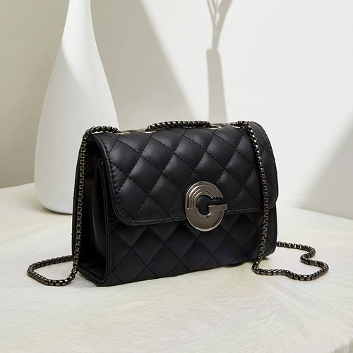 Радужная сумка через плечо, цепь, сумка на одно плечо, коллекция 2023, в стиле Шанель