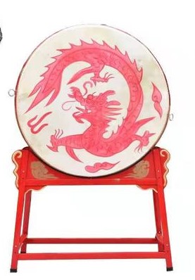 新款大鼓牛皮鼓2021新款中国红鼓龙鼓威风锣鼓儿童小鼓大鼓堂鼓