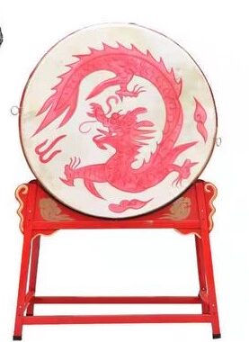 新款大鼓牛皮鼓2021新款中国红鼓龙鼓威风锣鼓儿童小鼓大鼓堂鼓