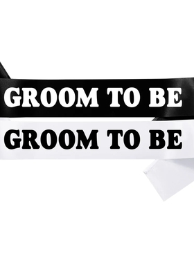 Groom to Be and Sash Bachelor Party Decorations Stag Night E