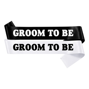 Groom to Be and Sash Bachelor Party Decorations Stag Night E