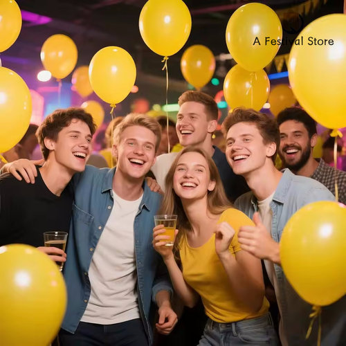 Yellow Latex Balloon Wedding Birthday Party Baby Shower