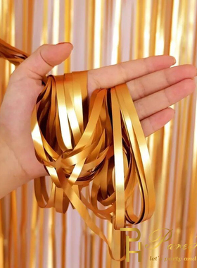 Top Matte Birthday Party Decoration Backdrop Foil Tassel Fri