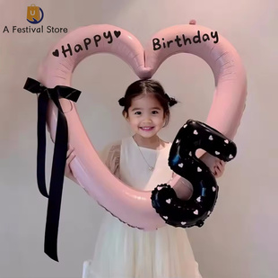 Hollow Out Love Heart Balloon Cute Love Ballons Baby Shower