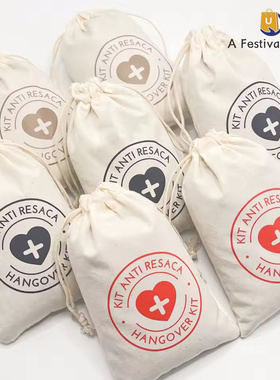 10pcs Anti resaca Survival Hangover Kit Bridesmaid Gift Bags