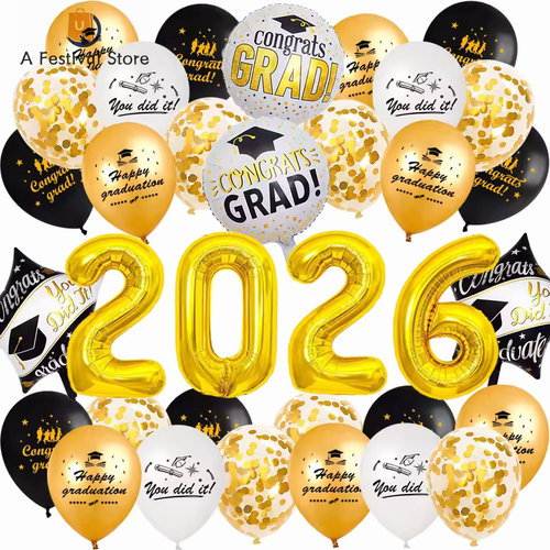 2026毕业季主题气球套装毕业典礼