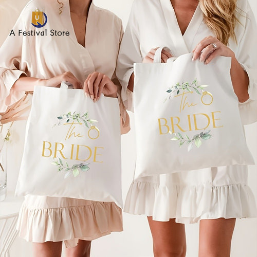 TheBride白色帆布袋