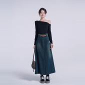 长款 新款 设计感显瘦 气质春季 Co&sheng小个子女定制半身裙高腰时尚