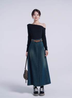Co&sheng小个子女半身裙高腰
