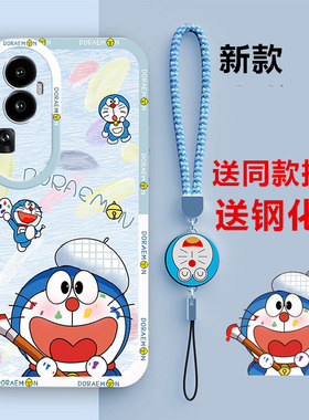 适用opporeno10手机壳新款reno10pro十液态软硅胶oppo全包opρoreno手机套卡通11ro潮女5G防摔rone可爱男外壳