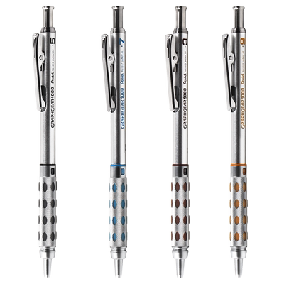 派通PG1015自动铅笔可伸缩签字