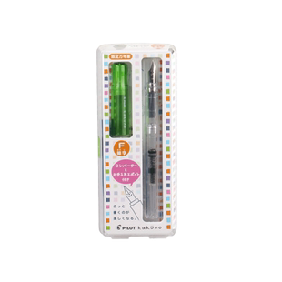 【毕业礼物】礼盒装送上墨器日本PILOT百乐笑脸笔KAKUNO笑脸钢笔正姿成人学生儿童男女孩练字用可换墨囊墨胆