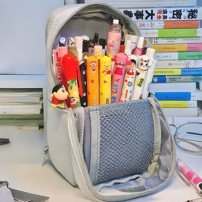 国誉站立式笔筒ins日系文具盒