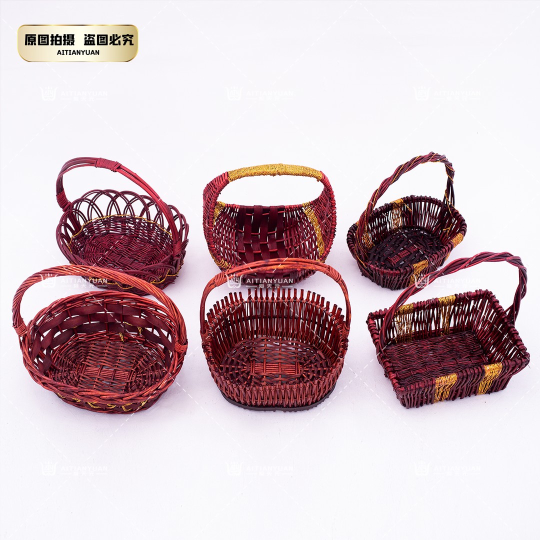 水果店常用款手编果篮