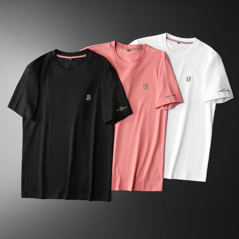男士玉短袖T恤 7001 M-3XL P105 平铺图图片