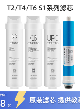 适用美的T2/T4/T6净水器S1滤芯MRC1886-75G/1886B-75G/1786B-75G