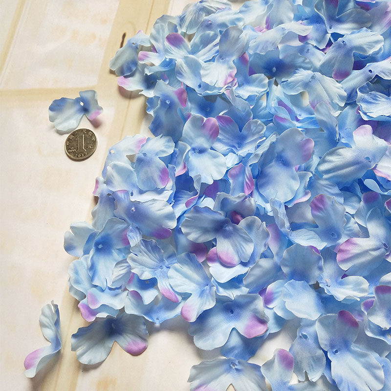 仿真花瓣三角玫瑰绣球梅花服饰