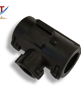 新能源汽车9806092N(13-13-7.5)三通管卡塑料固定卡扣国产黑色T型