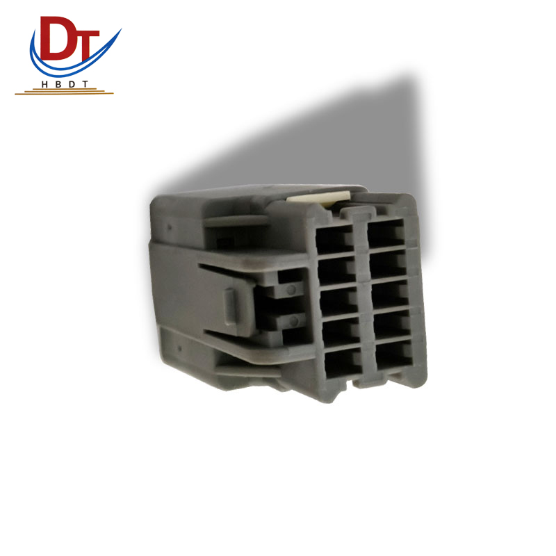 新能源汽车DJ7101H-2.3-11连接器塑料接插件10孔电子护套国产胶壳