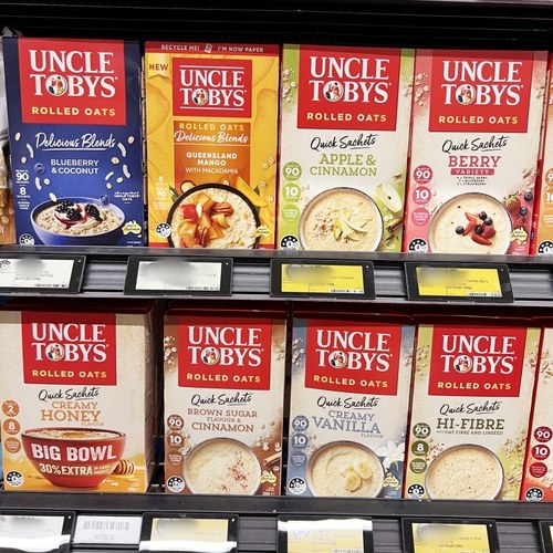 澳洲UncleTobys水果坚果燕麦片