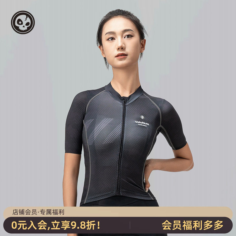 女款短袖夏季透气排汗骑行服