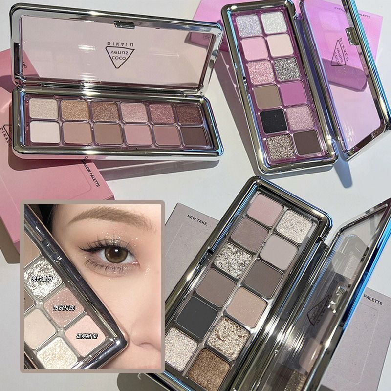 DIKALU情绪框架十二色眼影盘