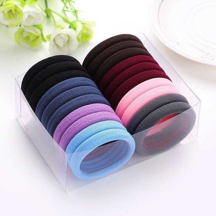 Black adult hair loop no seams to tie the hair head rope