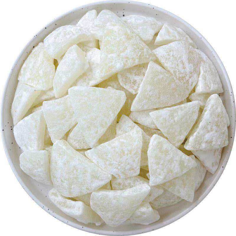 新货海南特产 椰子角 椰子肉块 椰子片少糖椰角椰香休闲零食散装