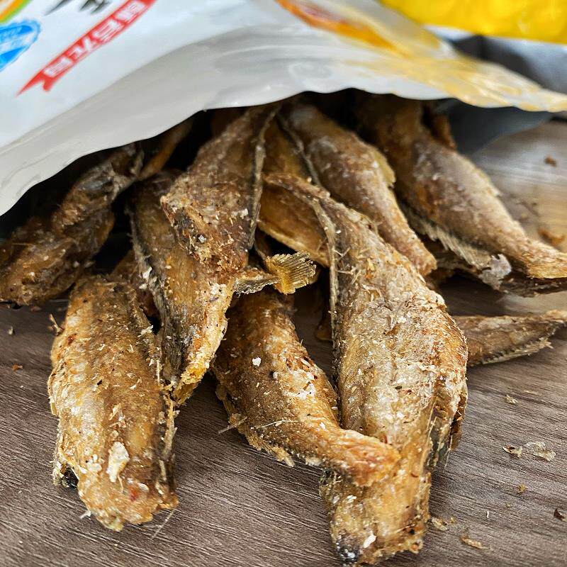 新货青岛特产黄鱼酥即食香酥小黄鱼500g休闲零食海鲜鱼干小吃