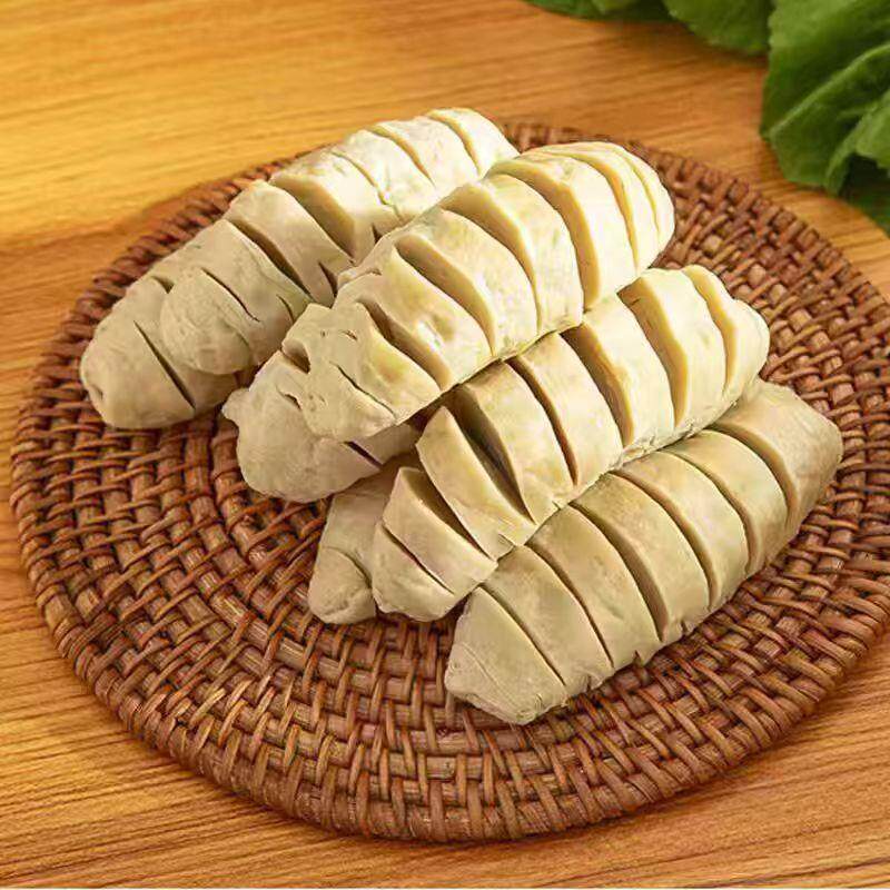 新货素食烤面筋串烧烤家用炸串小吃半成品烧烤食材速商用鲜面筋头