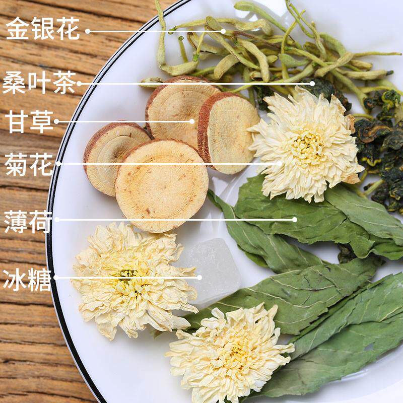 正宗清心下火茶去肝火旺盛下火茶菊花茶清火茶薄降荷叶火茶金银花