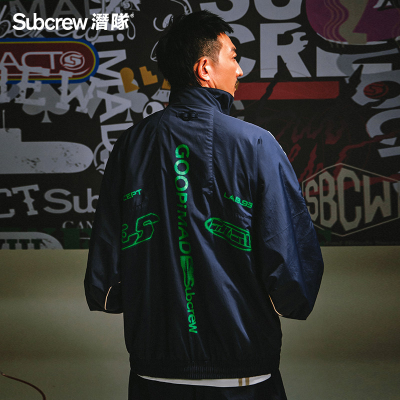 Subcrew X GOOPiMADE 机能外套潮牌宽松机能休闲连帽工装夹克