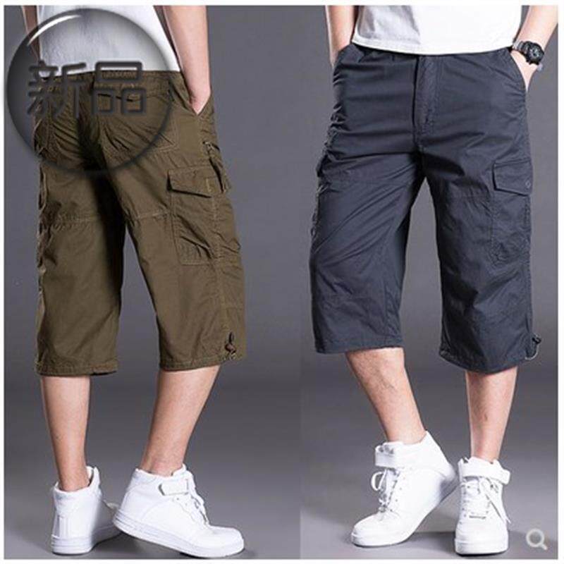 夏季肥佬短裤多口袋休r闲7分裤薄款加肥加大码宽松6分裤男士大裤|msdalam kategori Pakaian Lelaki, seluar santai - dari Buy2taobao.com untuk memberikan perkhidmatan ejen Taobao profesional membeli