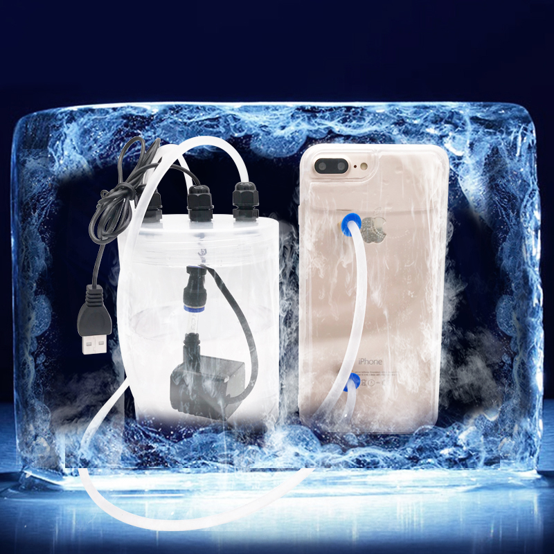 适用华为mate40pro 手机散热器水冷式9液冷8降温游戏20直播30冷却