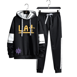 hololive动漫周边vtuber拉普拉斯同款cos卫衣套装二次元男痛衣服