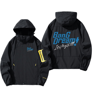 动漫外套BanG Dream It's MyGO高松灯千早爱音冲锋衣服男宽松夹克
