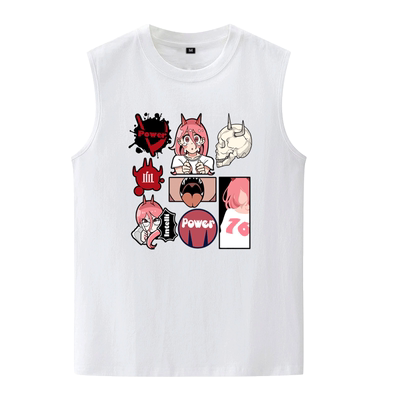 电锯人帕瓦休闲青年背心