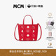 【新品线上专享】MCM TONI  迷你菜篮子购物袋斜挎包背提女包