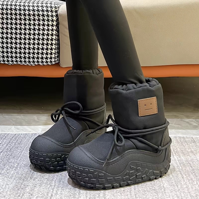 赵露思同款雪地靴女2024新款冬季